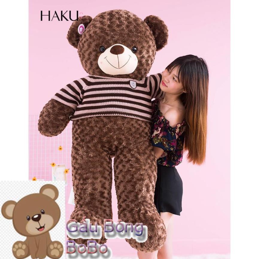 Gấu Bông Teddy ngồi 1m2 siêu to khổng lồ cực mịn hàng nhập khẩu