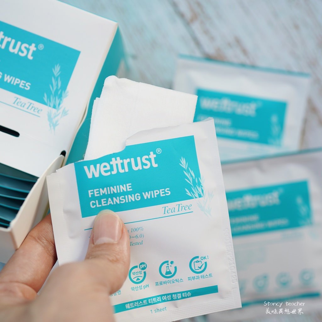 hanamisui Khăn Ướt Wettrust Làm Sạch Bảo Vệ Và Chăm Sóc Da Vùng Kín Tinh Dầu Trà Xanh (25 Miếng)