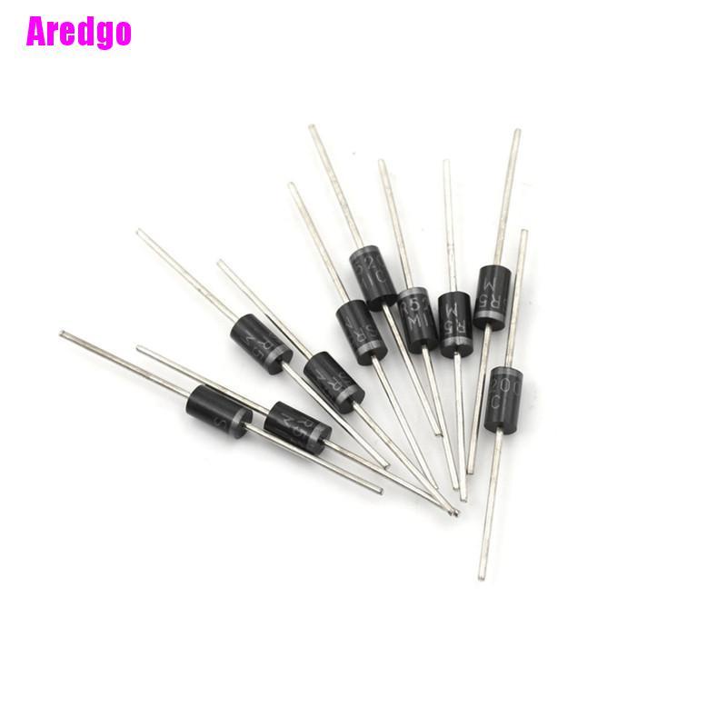 Bộ 10 đi ốt bán dẫn SR5200 SB5200 MBR5200 5A 200V DIP