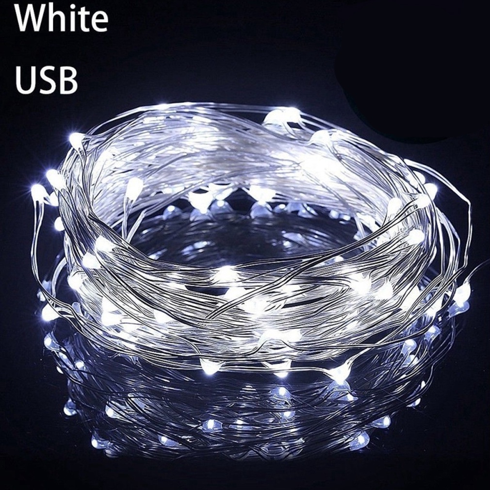 Dây đèn led chớp nháy nhiiều màu sắc dài 3 mét bóng led