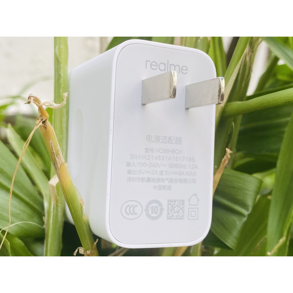 BỘ SẠC NHANH REALME 30 W HÀNG ZIN THEO MÁY BẢO HÀNH 12 THÁNG