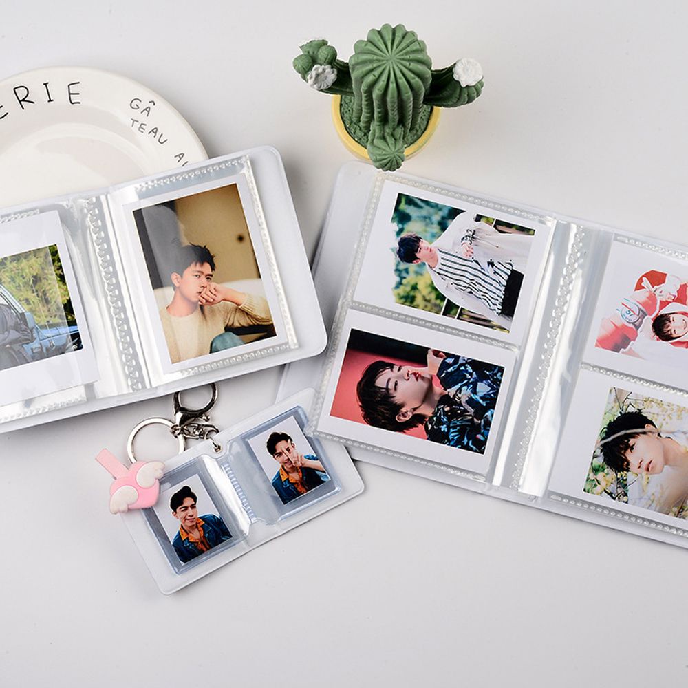 Album ảnh mini 3 inch thiết kế hình trái tim xinh xắn dễ thương