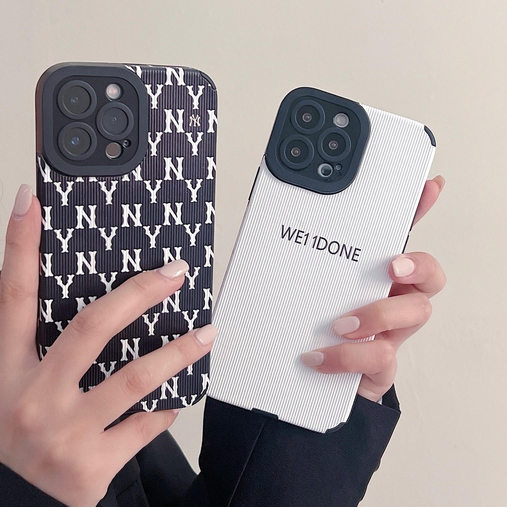 Ốp Điện Thoại Da Sang Trọng WE11DONE NY Cho iphone 13 Pro Max i13 13pro 11 Pro Max i1