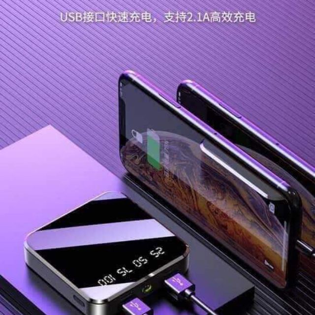 Sạc dự phòng mini 10.000mAh