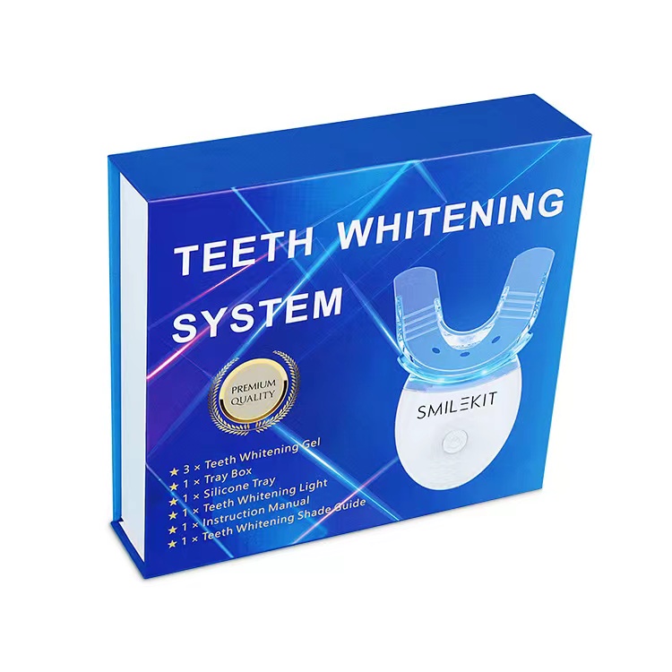 Máy làm trắng răng,răng trắng sáng tự nhiên Bộ kit chăm sóc răng miệng,Gel nguyên liệu từthiên nhiên giúp răng trắngsáng