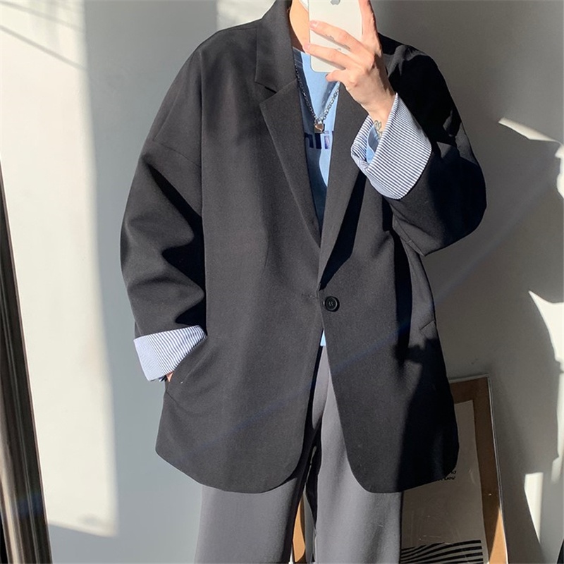 Áo Blazer nam hot trend, Áo khoác nam mặc ngoài thời trang Hàn Quốc