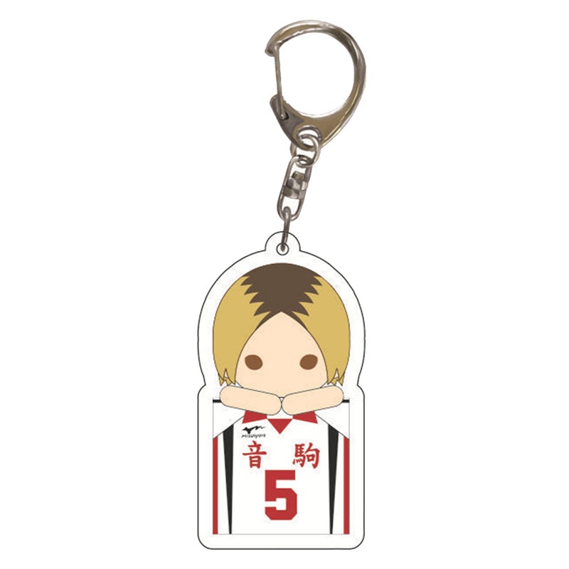 Móc khóa hình nhân vật anime Haikyu dễ thương