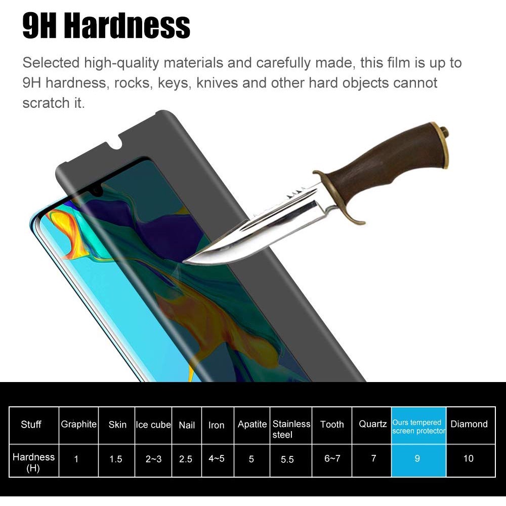 Kính Cường Lực 3D Viền Cong Bảo Vệ Màn Hình Chống Nhìn Trộm Cho Samsung Galaxy S22 S21 S20 Ultra S20Plus Samsung S10 S9 S8 Plus