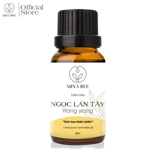 Tinh Dầu Ngọc Lan Tây Ylang Ylang Mina Bee, Cao Cấp Nhập Khẩu, Thiên Nhiên Nguyên Chất, Chai 50ml