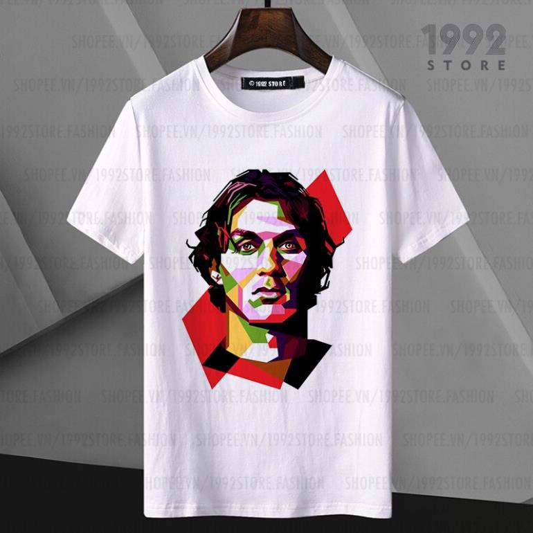 (SALE SỐC) Áo thun bóng đá Paolo Maldini Pop Art ngắn tay độc đẹp