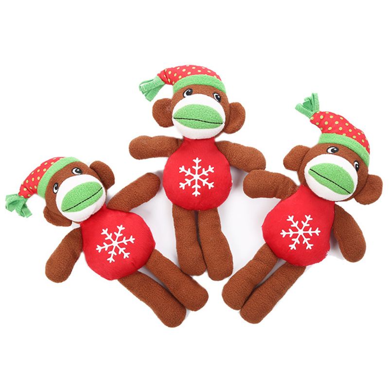 Đồ Chơi Nhồi Bông Hình Chú Chó May Mắn Dễ Thương Cho Cún Cưng Gặm Răng