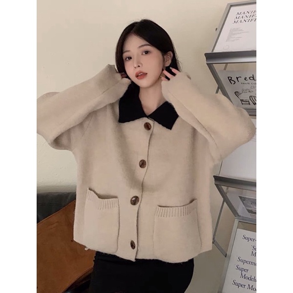 Áo Len Cổ Đức Vintage