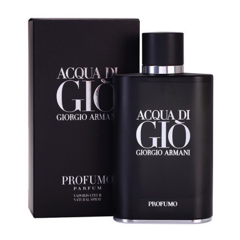 ( CAO CẤP 100ml) NƯỚC HOA GIÒ ĐEN, nuoc hoa giorgio armani acqua di giò profumo edp đen cho nam, nước hoa Gio đen nam rẻ