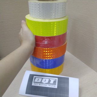 05 -10 Mét siêu hot! Băng Dính, Dây Dán Decal Đề Can Phản Quang 1 Màu