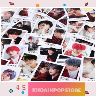 Lomo BTS giáng sinh 2019 (hộp nhựa 45 tấm)