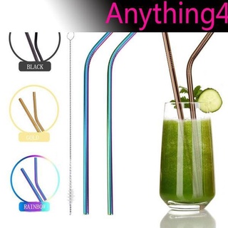 Bộ 3 cái gồm ống hút inox tái sử dụng kèm bàn chải rửa tiện dụng