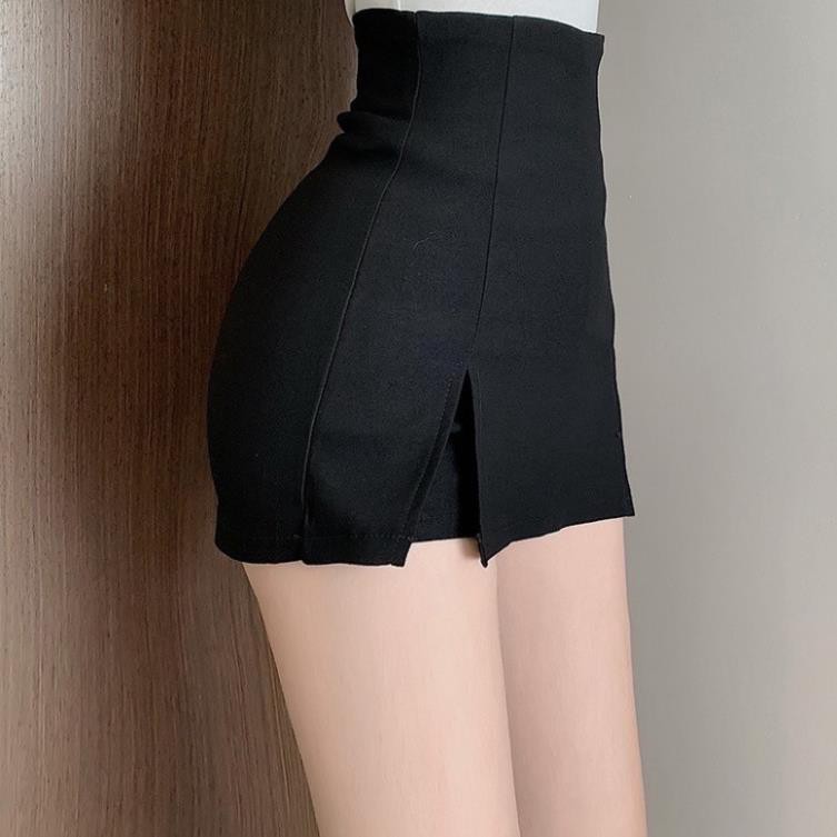 Quần short váy cạp cao, quần váy dáng a cạp liền Q308 | BigBuy360 - bigbuy360.vn