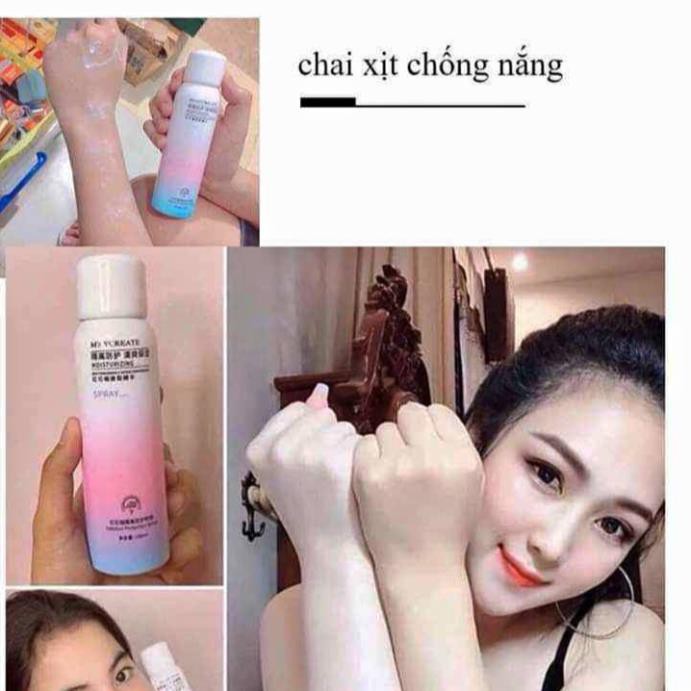 [ CHÍNH HÃNG] XỊT CHỐNG NẮNG TRẮNG DA TOÀN THÂN CHAI 150ML- BẬT TÔNG- KHÔNG NHỜN RÍT