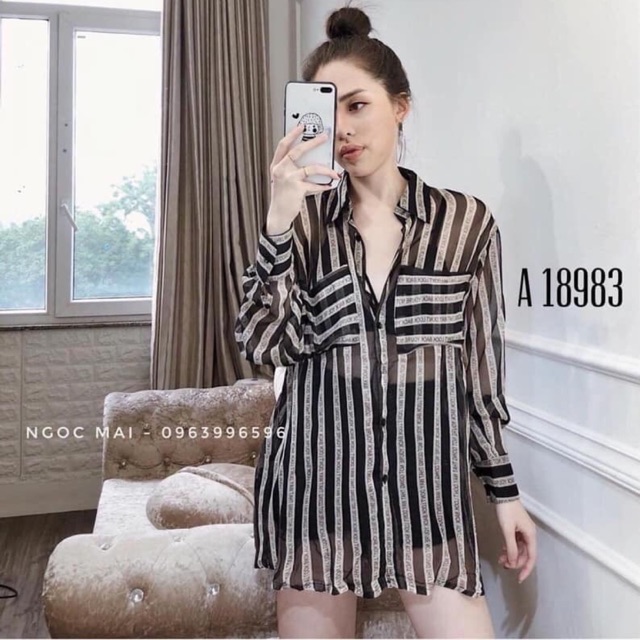 Áo sơmi sọc