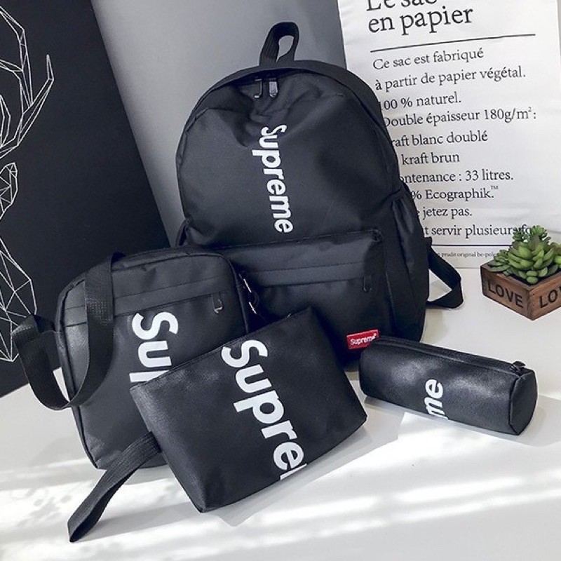 Cimer Ba lô nam nữ 4 món Supreme cao cấp bền đẹp - Hàng nhập khẩu