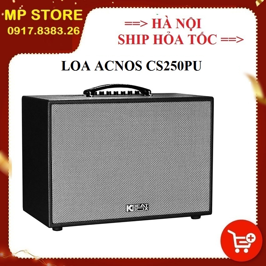 Loa karaoke xách tay Acnos CS250PU New 100%, Hàng chính hãng bảo hành 12T