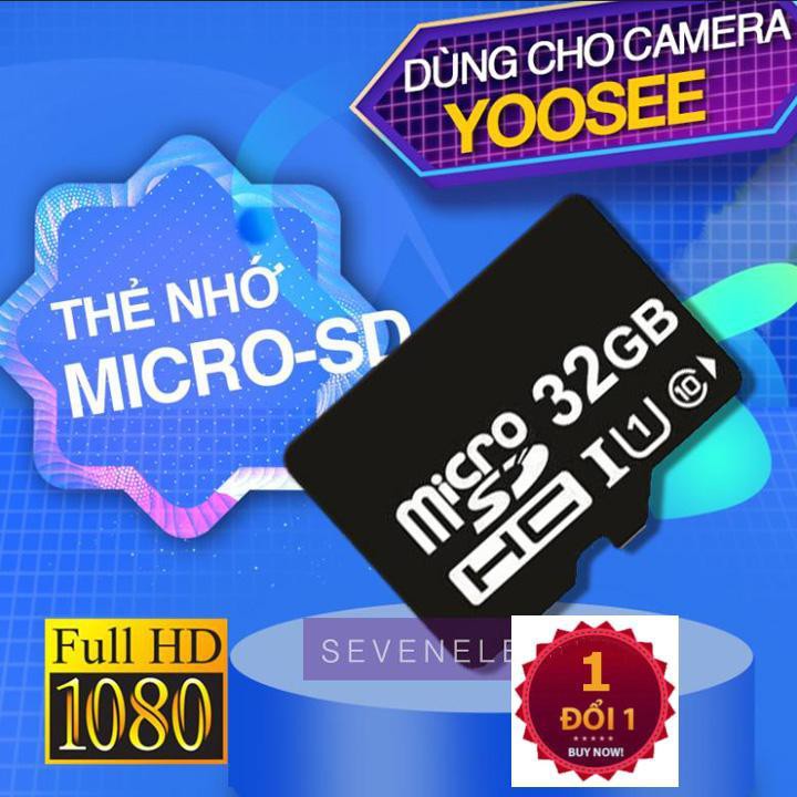 Thẻ nhớ microSD 32GB chuyên dụng cho Camera up to 80MB/s class 10 U1