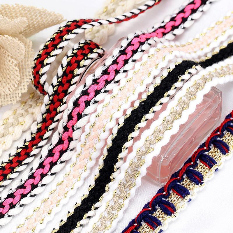 Dải dây ren dệt trang trí đường viền quần áo váy thời trang cho nữ
