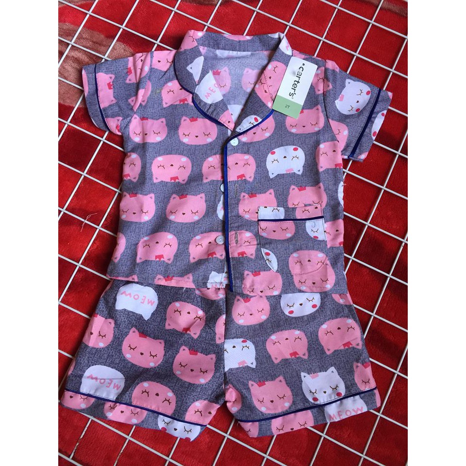 (XẢ KHO) Quần áo trẻ em - Bộ Pijama cho bé yêu hàng Carter's