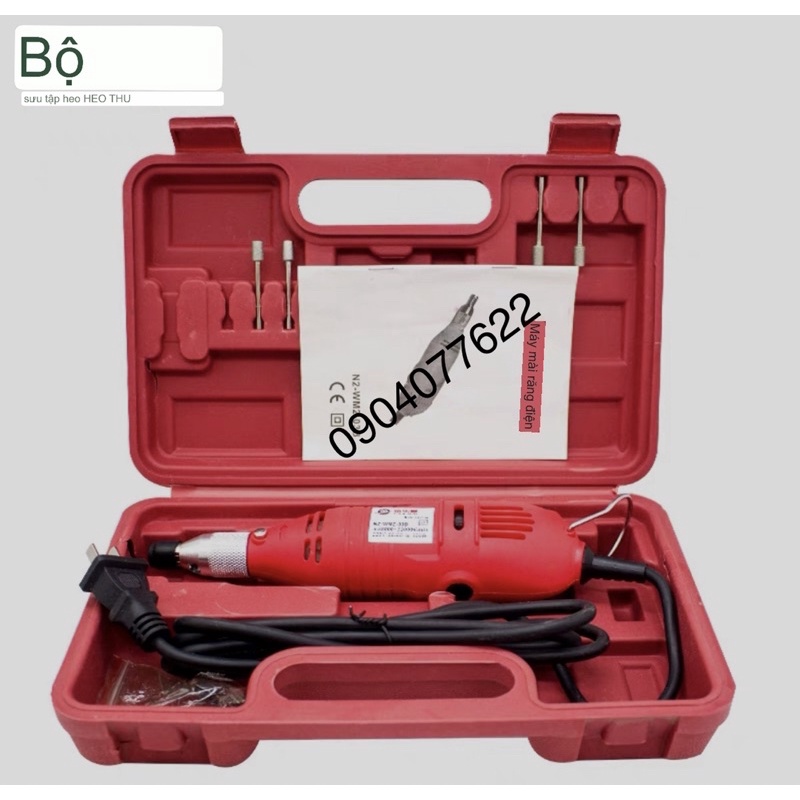 MÁY MÀI NANH HEO CAO CẤP TẶNG KÈM O5 ĐÁ MÀI