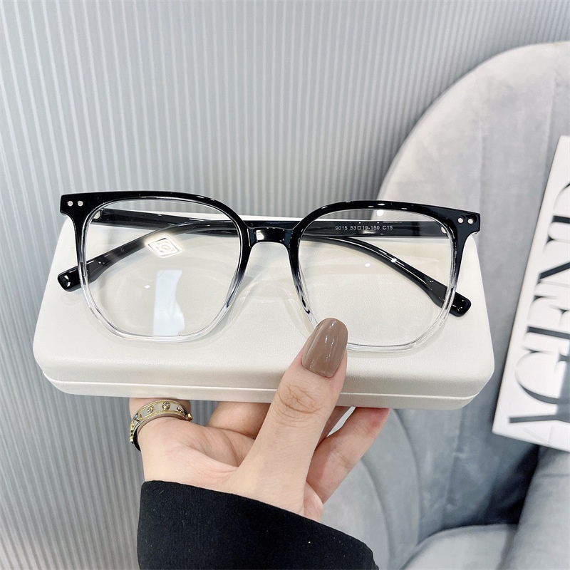 Mắt Kính TR90 Chống Ánh Sáng Xanh Hình Vuông Thay Thế Thời Trang