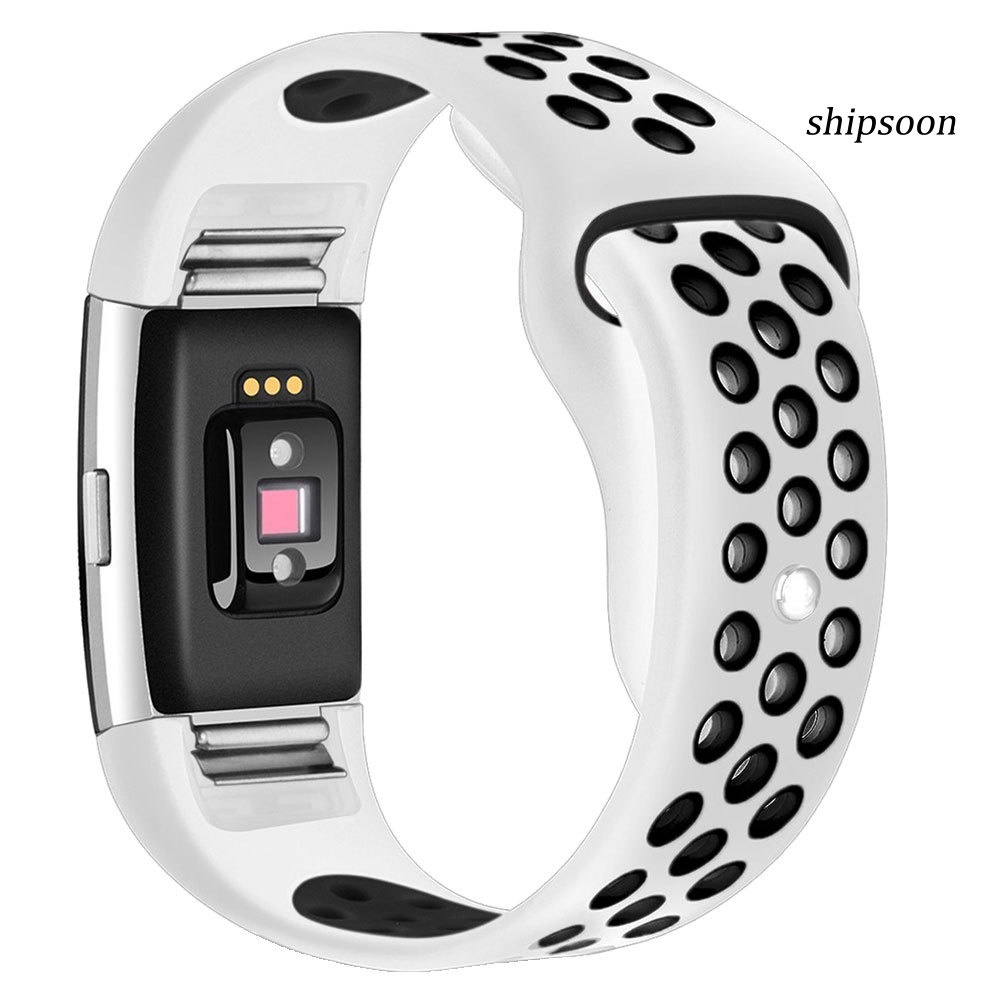 Dây Đeo Thay Thế Cho Đồng Hồ Fitbit Charge 2 Bằng Silicone