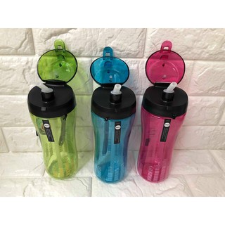 Bình nước thể thao Lock&Lock Tritan có ống hút 550 ml ABF628