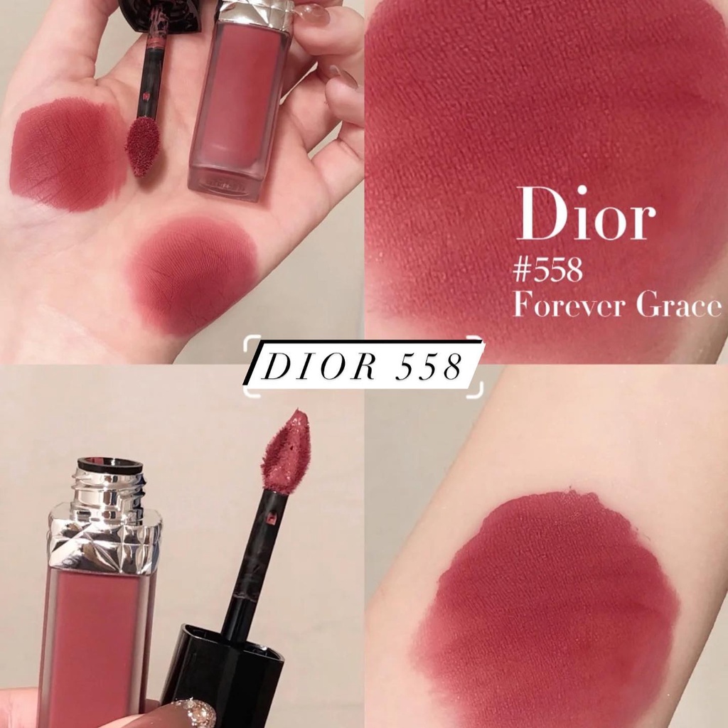 Vỉ son 4 màu Dior Rouge Forever Transfer Proof Liquid 100 -558 - 626 - 999