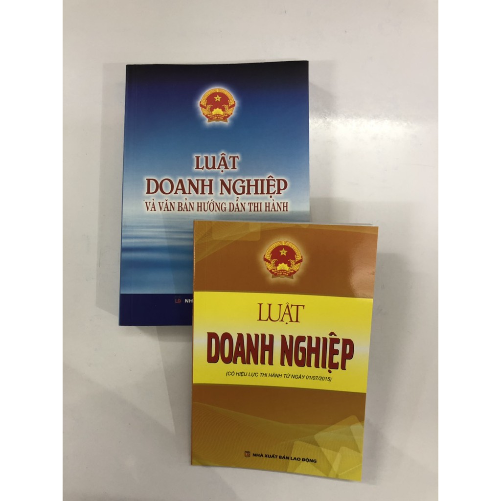 Sách Luật Doanh Nghiệp + Các Văn bản hướng dẫn thi hành ( Bộ 2 cuốn)