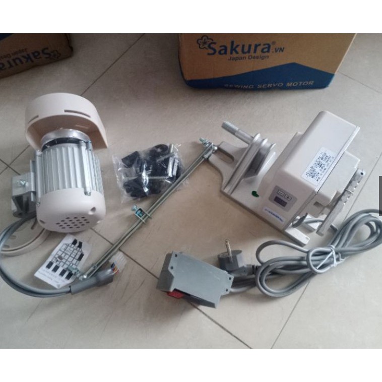 Mô tơ tiết kiệm điện 550W, 800W (mô tơ có đảo chiều) dùng cho máy 1 kim và máy vắt sổ