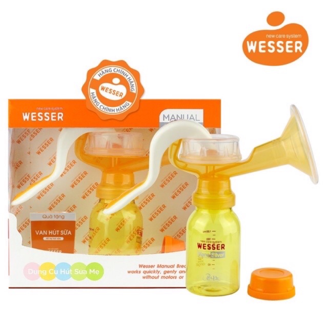 Dụng cụ hút sữa bằng tay Wesser