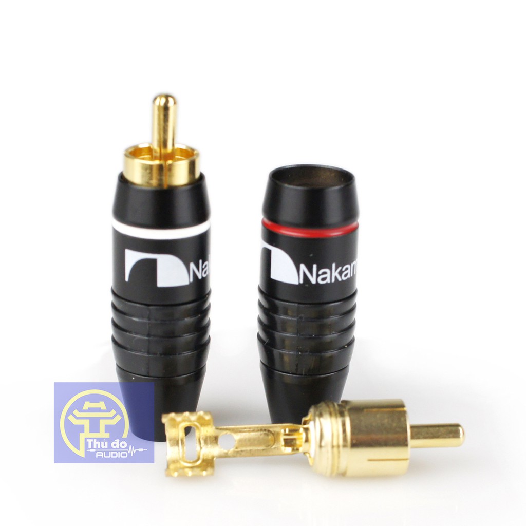 Jack AV Hoa Sen NaKamichi cao cấp / Jack RCA / Jack Bông Sen
