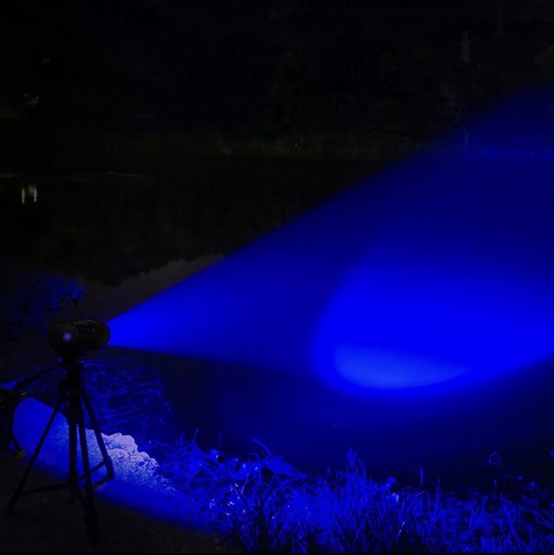 Đèn soi phao 2-4 màu pin 30h