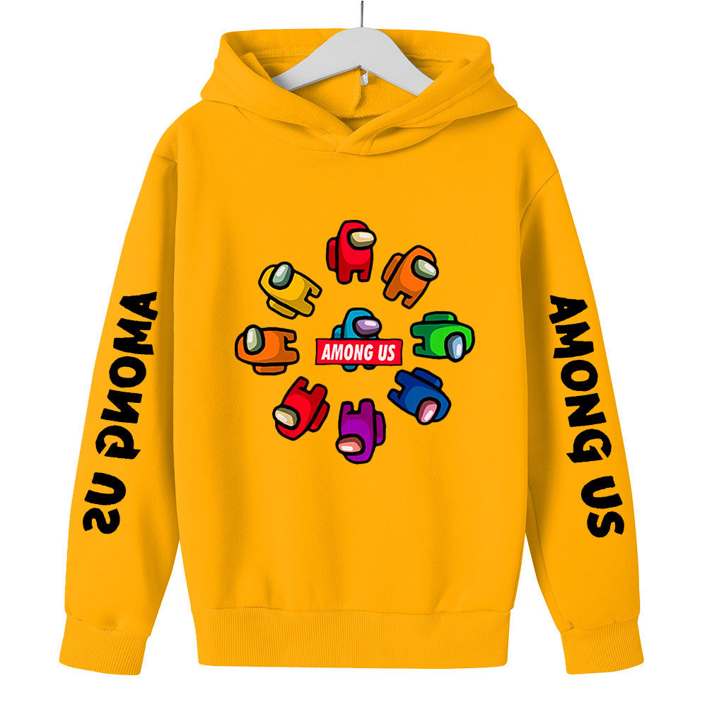 Áo hoodie in hình game Among Us thời trang dành cho bé