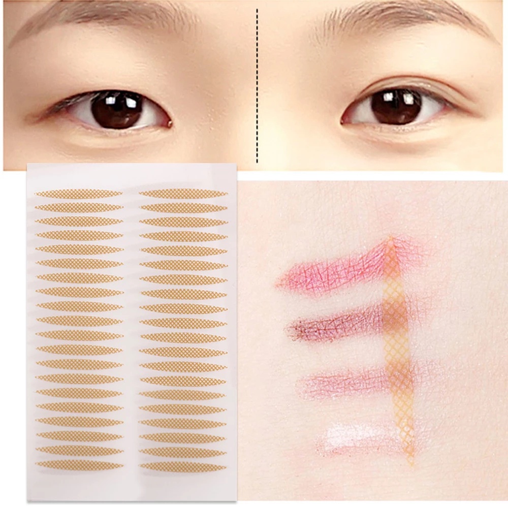 Bộ 120/240 Miếng Dán Kích Mí Vô Hình Kháng Nước Cho Nữ