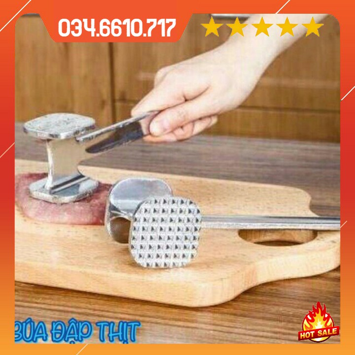 Búa đập thịt đa năng 2 đầu cỡ lớn