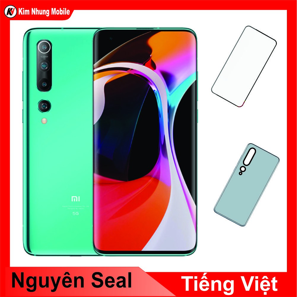 Điện thoại Xiaomi Mi 10 256GB Ram 8GB + Miếng dán PPF - Hàng Nhập Khẩu