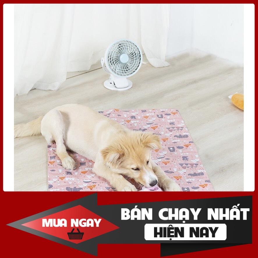 [ HÀNG CAO CẤP ] Đệm gel nước làm mát chó mèo tránh sốc nhiệt mùa nóng