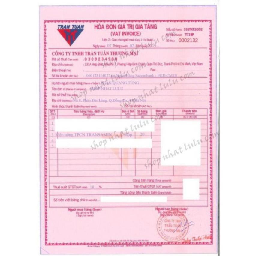 Viên trắng da, mờ nám, tàn nhang Transamin 500mg (100 viên) Nhật Bản | Thế Giới Skin Care