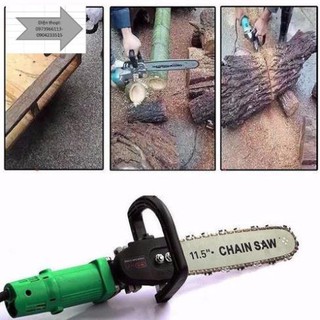 Bộ Lưỡi Lam Cưa Xích Dùng Gắn Cho Máy Mài Cắt Cầm Tay - Chain Saw