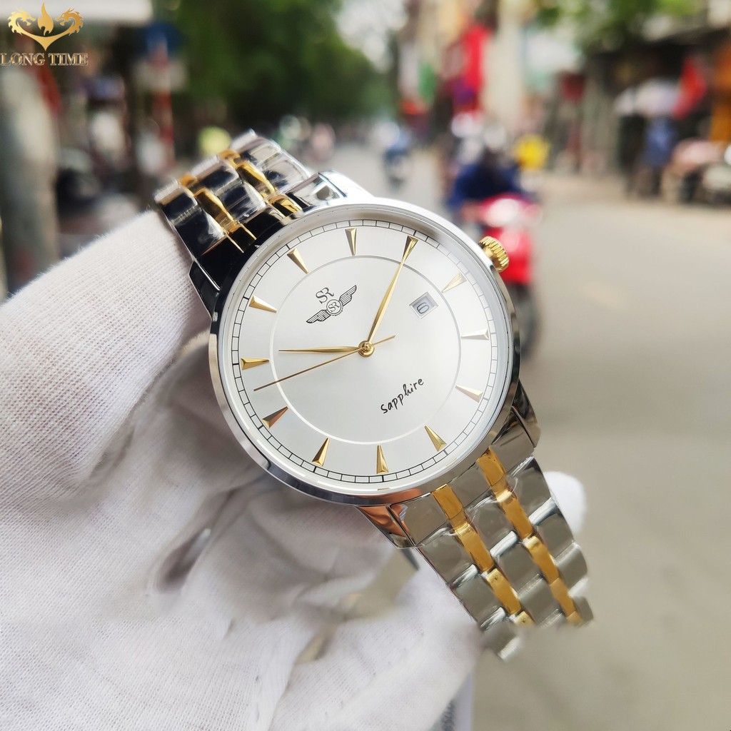 Đồng hồ đôi SRWATCH SL1079.1202TE - SG1079.1202TE Mặt kính SAPPHIRE Chống Trầy Chống nước