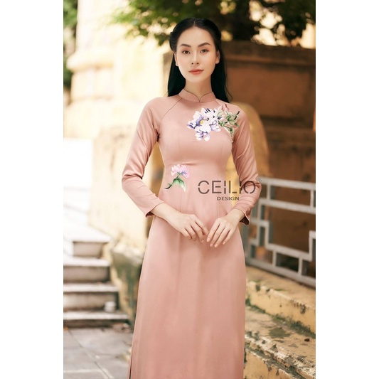Áo dài Ceilio, Size M, nguyên tag