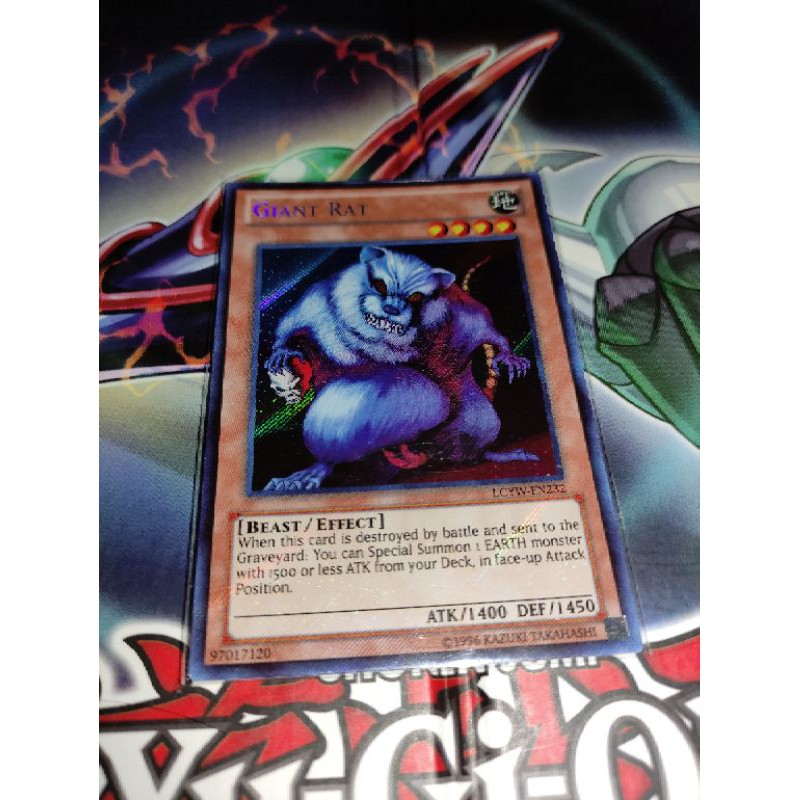 Bài yugioh: Giant Rat, Secret Rare.