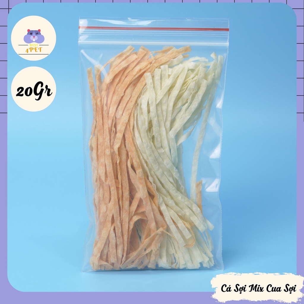 Cá Sợi cho Hamster [20gr 12k]