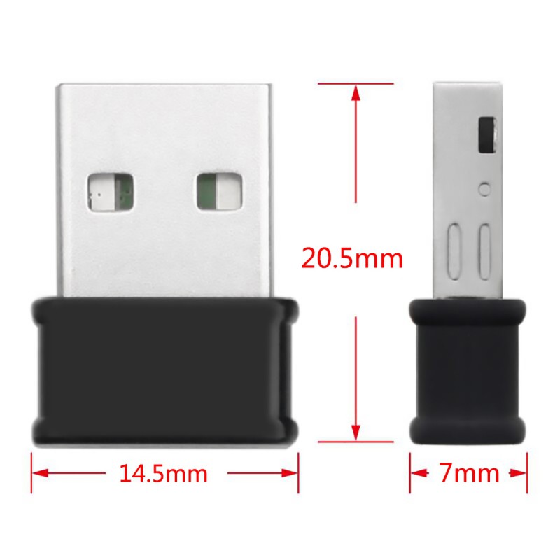 Usb Wifi Thông Minh Wili 802.11ac 1200mbps Băng Tần Kép 2.4g 5g Cho Máy Tính